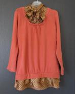 MICROBE - prachtig oranje jurkje - 104/110, Kinderen en Baby's, Kinderkleding | Maat 104, Jurk of Rok, Verzenden, Meisje, Microbe