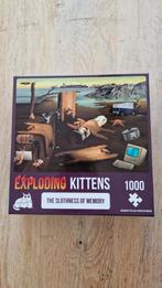 Exploding Kittens Puzzel - The Slothness of Memory, Ophalen of Verzenden, 500 t/m 1500 stukjes, Nieuw, Legpuzzel
