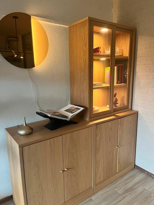IKEA Tonstad kast met deuren inclusief verlichting, Huis en Inrichting, Kasten | Buffetkasten, Zo goed als nieuw, 25 tot 50 cm