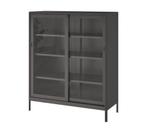IKEA IDASEN Kast met Glazen Deuren, Huis en Inrichting, Kasten | Vitrinekasten, Ophalen, 25 tot 50 cm, Minder dan 100 cm