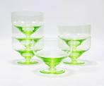 Set van 6 art deco coupes 1930-1940, Verzamelen, Glas en Borrelglaasjes, Ophalen of Verzenden, Zo goed als nieuw, Overige typen