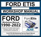 Ford ETIS 2022 op USB stick voor Ford modellen 1990-2022, Verzenden