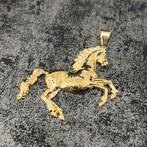 14 karaat gouden kettinghanger paard model 3D, Sieraden, Tassen en Uiterlijk, Kettinghangers, Ophalen of Verzenden, Nieuw, Goud