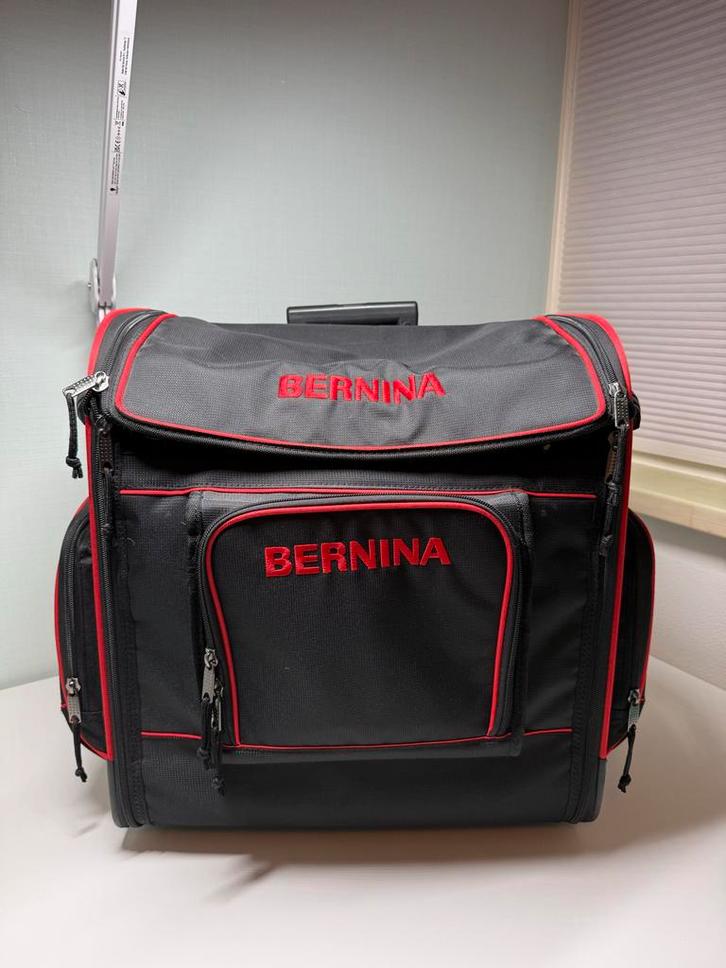 Bernina Trolley L - Naaimachine/Lockmachine Tas, Hobby en Vrije tijd, Naaimachines en Toebehoren, Gebruikt, Toebehoren, Bernina