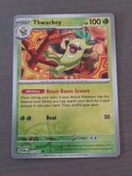 Twilight masquerade 015/167 thwackey reverse, Hobby en Vrije tijd, Verzamelkaartspellen | Pokémon, Ophalen of Verzenden, Zo goed als nieuw