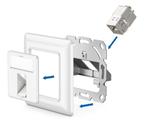 CAT6a Keystone-Netwerkaansluitingen Inbouw, Ophalen of Verzenden, Nieuw, Stopcontact