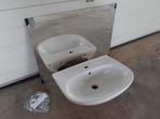 Villeroy & Boch wastafel met spiegel, Ophalen, Nieuw, Steen, Wastafel