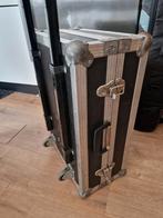 Percussie/toebehoren flightcase koffer met wielen en padding, Ophalen, Gebruikt, Overige instrumenten, Flightcase