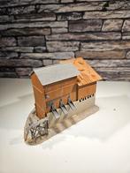Fabrieksgebouw overslag N spoor trein 1:160, Hobby en Vrije tijd, Modeltreinen | N-Spoor, Overige merken, Gebruikt, Gelijkstroom of Wisselstroom