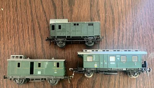 3x losse wagonnetjes van Fleischmann en, Hobby en Vrije tijd, Modeltreinen | H0, Gebruikt, Wagon, Gelijkstroom, Fleischmann, Ophalen of Verzenden