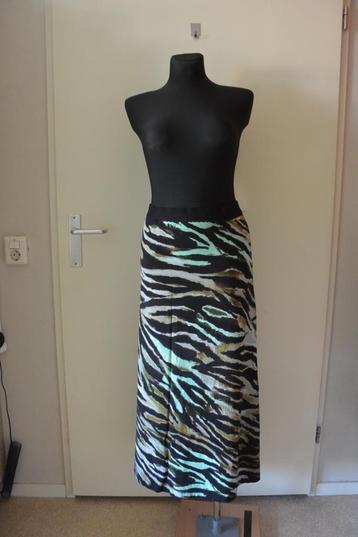 Roberto Sarto maxi rok 46 groen zwart zga nieuw beschikbaar voor biedingen