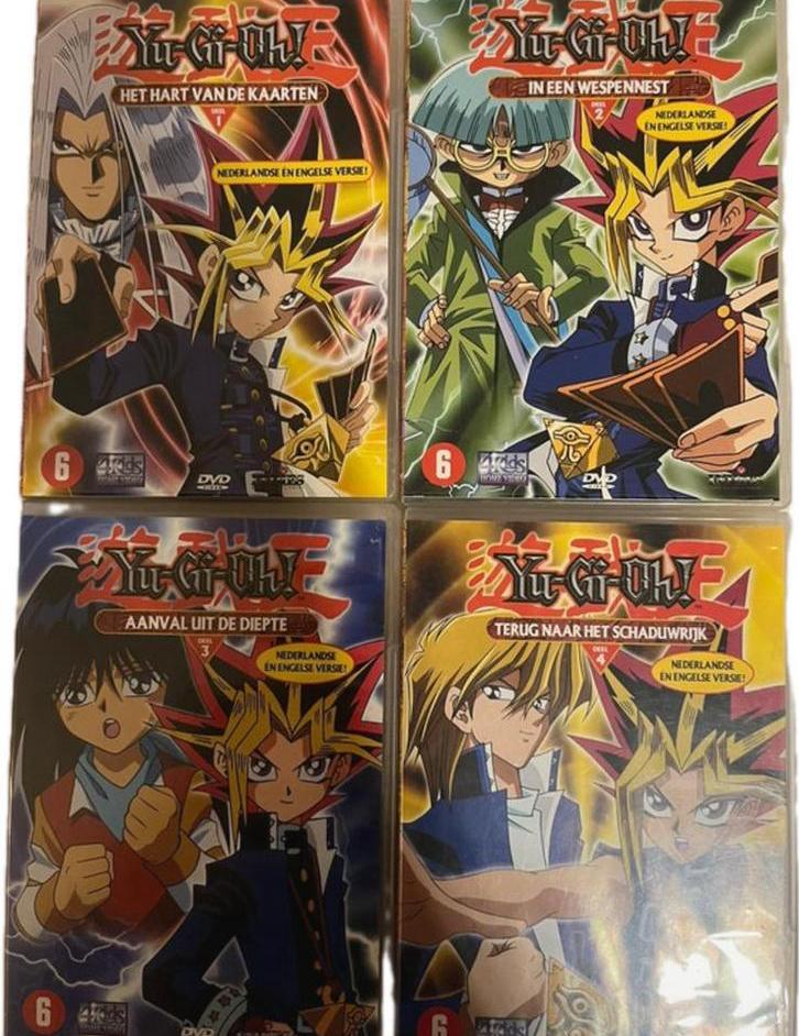 Yugi-Oh DVD Collectie - Nederlands & Engels, Cd's en Dvd's, Avontuur, Gebruikt, Boxset, Ophalen of Verzenden