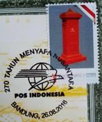 Indonesië 2016 Postzegel met Hollandse brievenbus op couvert, Ophalen of Verzenden, Zuidoost-Azië