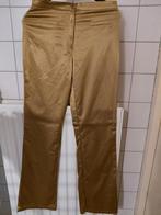 Glanzende Beige Broek. maat 36/38.nieuw., Kleding | Dames, Broeken en Pantalons, Verzenden, Beige, Nieuw, Coolcat