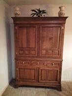 Massief Eiken Servieskast, Huis en Inrichting, Gebruikt, 100 tot 150 cm, Klassiek, Eikenhout