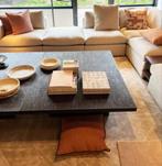 Ethnicraft Grooves Salon tafel, Huis en Inrichting, Teakhout, Nieuw, Minder dan 50 cm, Rechthoekig