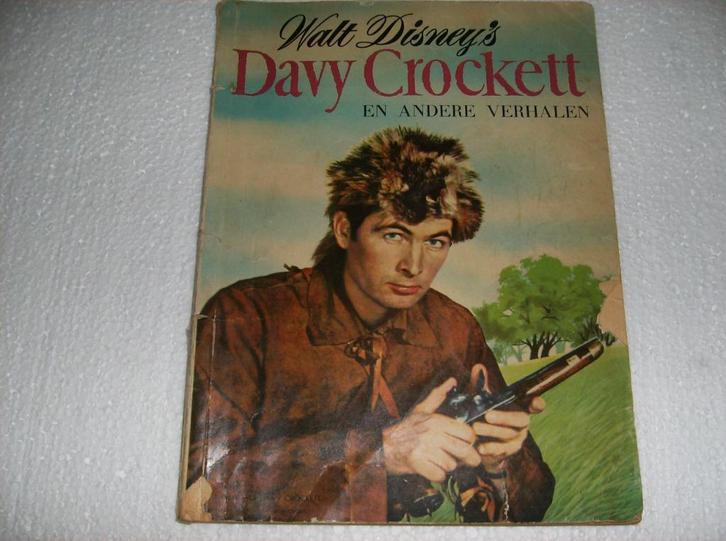 Davy Crockett en andere verhalen, Walt Disney, 1957, Boeken, Stripboeken, Gelezen, Eén stripboek, Ophalen