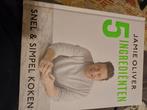 JAMIE OLIVER / 5 INGREDIENTEN, Boeken, Kookboeken, Ophalen of Verzenden, Zo goed als nieuw, Overige gebieden