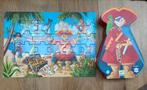 Djeco Puzzel 36 Stukjes - Piraat, Kinderen en Baby's, Speelgoed | Kinderpuzzels, Ophalen of Verzenden, 10 tot 50 stukjes, Zo goed als nieuw