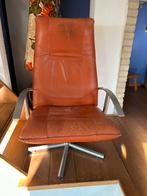 Vintage Deense Fauteuil Kebe, Ophalen, Gebruikt, Oranje, Bureaustoel