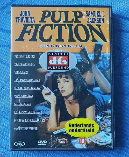 Quentin Tarantino Pulp Fiction DVD (nieuw), Cd's en Dvd's, Dvd's | Actie, Nieuw in verpakking, Actie, Vanaf 16 jaar, Ophalen of Verzenden