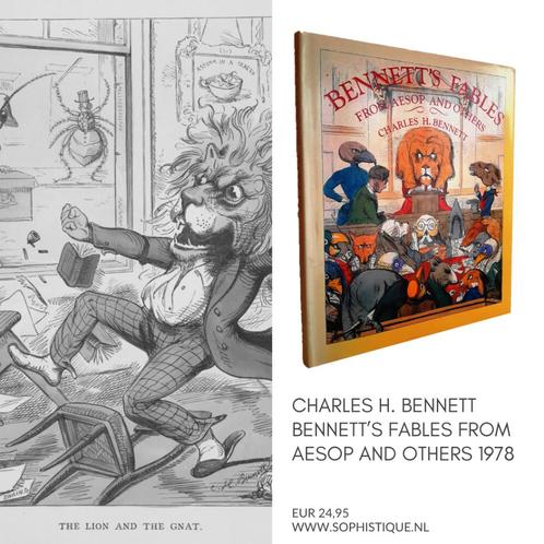 Charles H. Bennett | Bennett’s Fables From Aesop and others, Boeken, Literatuur, Zo goed als nieuw, Nederland, Ophalen of Verzenden