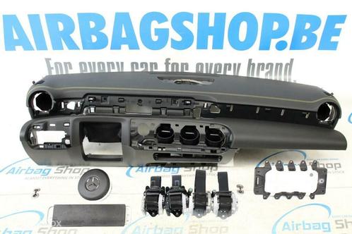 Airbag set Dashboard met geel stiksel Mercedes A klasse W177, Auto-onderdelen, Dashboard en Schakelaars, Gebruikt, Ophalen of Verzenden