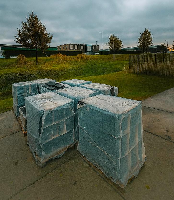 Koramic OVH Klassiek Zwart Satinet Dakpannen COMPLEET HUIS, Doe-het-zelf en Verbouw, Dakpannen en Dakbedekking, Nieuw, Dakpannen