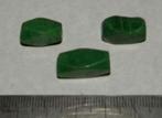 Smaragd kralen, set AS, 19 en 16mm, Verzenden, Nieuw, Kraal