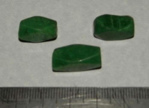 Smaragd kralen, set AS, 19 en 16mm, Hobby en Vrije tijd, Kralen en Sieraden maken, Nieuw, Kraal, Verzenden