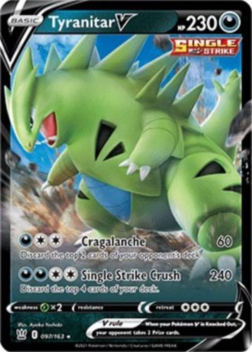 Battle Styles,  Tyranitar [v] 97/163 beschikbaar voor biedingen
