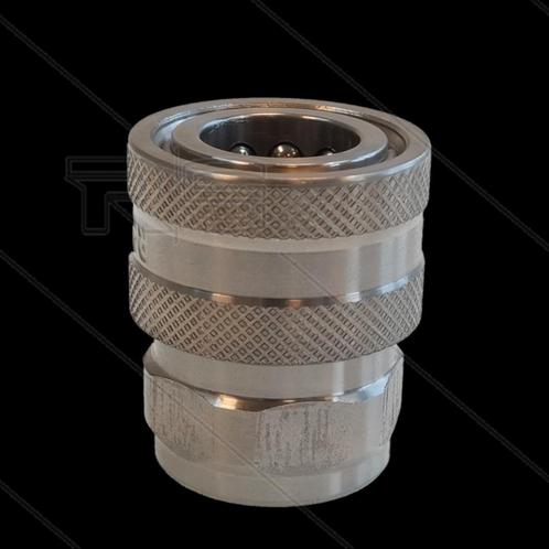 RVS Snelkoppeling 15,9mm Warmtevast 250 Bar, Auto diversen, Overige Auto diversen, Verzenden
