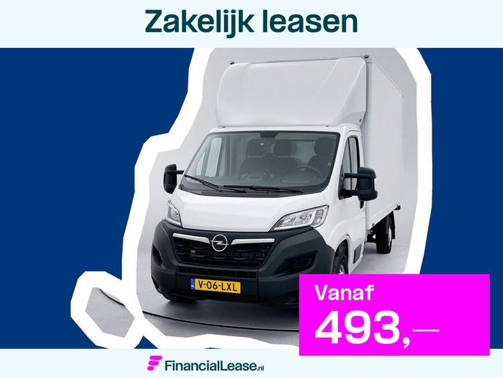 Opel Movano 2.2D Financial lease 140pk Bakwagen met Laadklep, Auto's, Bestelauto's, Bedrijf, Lease, Financial lease, ABS, Achteruitrijcamera