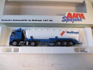   AWM Spezial Volvo Vrachtwagen Nedlloyd. Schaal 1:87 beschikbaar voor biedingen