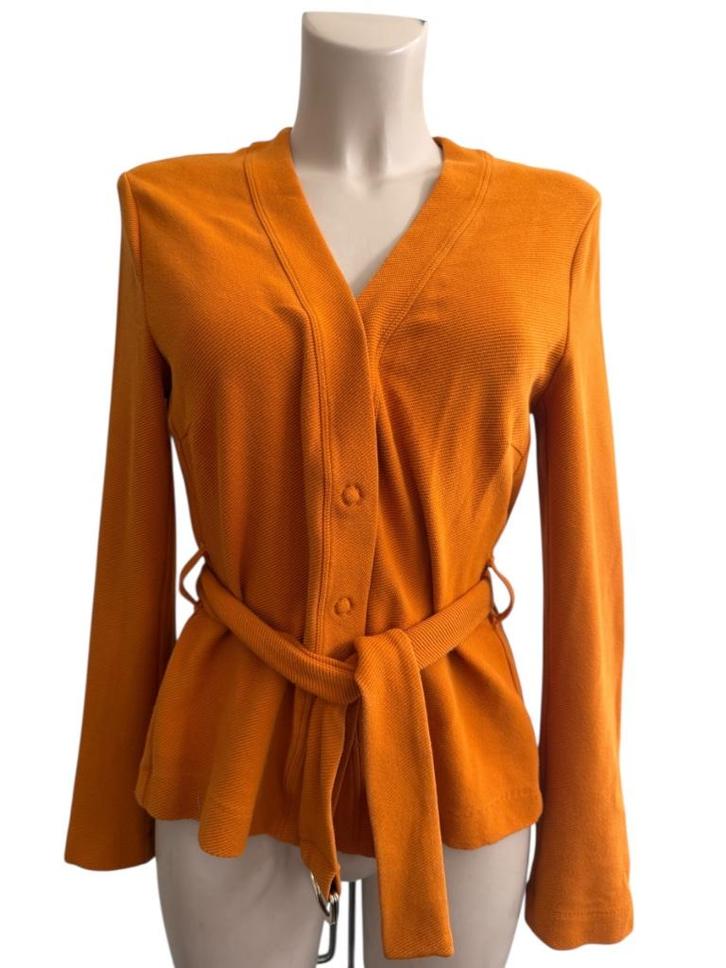 Vanilia vest M, Kleding | Dames, Truien en Vesten, Zo goed als nieuw, Maat 38/40 (M), Oranje, Ophalen of Verzenden