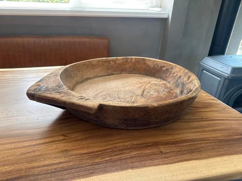 Antieke houten schaal, Antiek en Kunst, Antiek | Schalen, Ophalen of Verzenden
