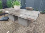 tuintafel steigerhout, Ophalen, Zo goed als nieuw, Rechthoekig, Hout