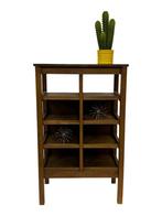 Art Deco wandkast vakkenkast jaren 30 eiken open kast, Antiek en Kunst, Antiek | Meubels | Kasten, Ophalen of Verzenden