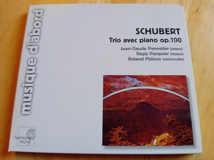 Franz Schubert - Trio Avec Piano Op.100, Cd's en Dvd's, Cd's | Klassiek, Zo goed als nieuw, Overige typen, Romantiek, Verzenden