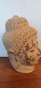 Terracotta boeddha hoofd., Antiek en Kunst, Ophalen of Verzenden