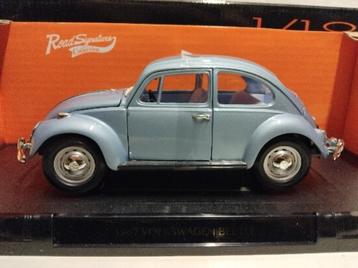 Volkswagen Kever Beetle metallicblue 1967 Signature 1:18 KRD beschikbaar voor biedingen