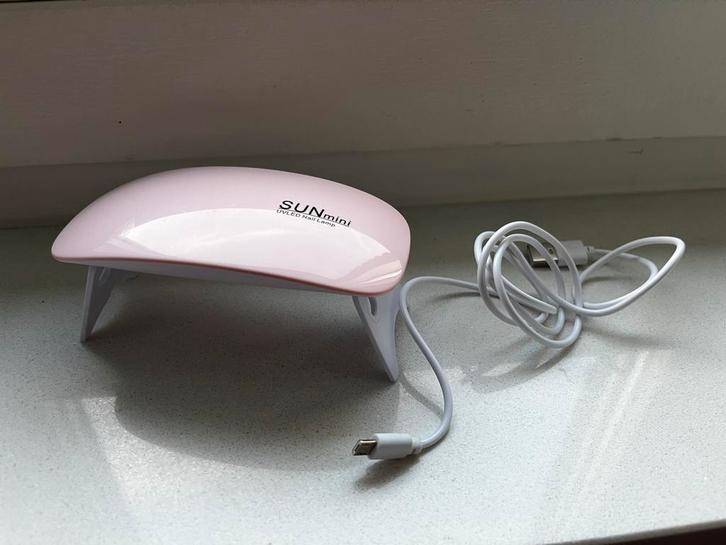 SUNmini UV LED Nagellamp, Sieraden, Tassen en Uiterlijk, Uiterlijk | Cosmetica en Make-up, Zo goed als nieuw, Toebehoren, Handen en Nagels