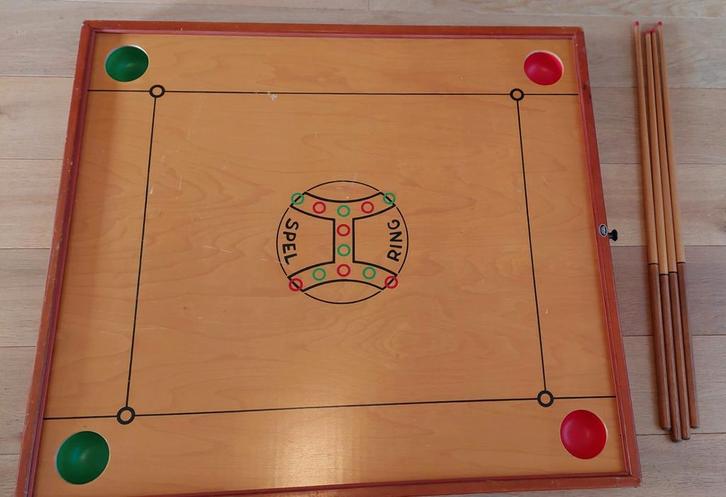 Ring biljart,  H-ring spel van Homas spelen te Assen, Hobby en Vrije tijd, Gezelschapsspellen | Overige, Gebruikt, Drie of vier spelers