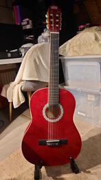 Lapaz OO1 FiestaRed Gitaar - Standaard Model, Muziek en Instrumenten, Snaarinstrumenten | Gitaren | Akoestisch, Ophalen, Gebruikt