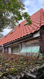 Gebakken hollandse pan, Doe-het-zelf en Verbouw, Dakpannen en Dakbedekking, Ophalen, Gebruikt, Steen of Klei, 15 m² of meer