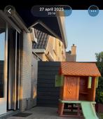 Elektrisch knikarm zonnescherm, Ophalen, Gebruikt, 450 cm of meer, Elektrisch