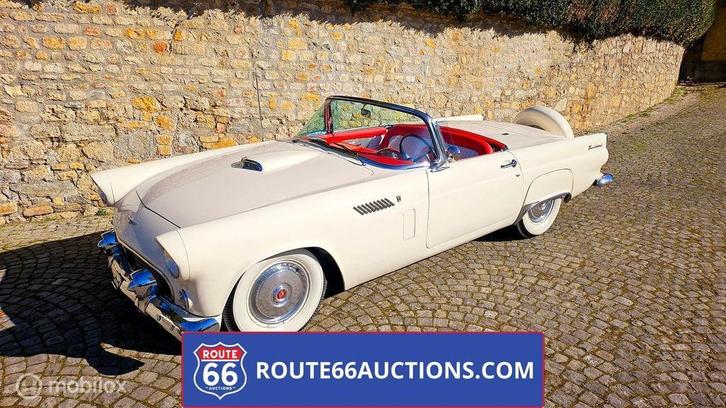 Ford Thunderbird | 1956 | Route 66 Auctions, Auto's, Oldtimers, Bedrijf, Te koop, Ford, Benzine, Overige carrosserieën, Handgeschakeld