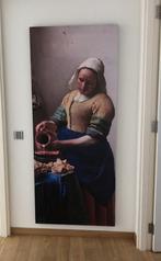 Melkmeisje van Vermeer op canvas 190 x 80 cm, Antiek en Kunst, Kunst | Schilderijen | Klassiek, Ophalen