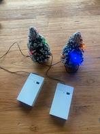 2 Mini Kerstboom voor Maileg  muizen met Verlichting - 15 cm, Ophalen of Verzenden, Nieuw, Decoratie