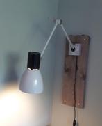 Industrieel vintage muurlamp wandlamp, Huis en Inrichting, Lampen | Wandlampen, Gebruikt, Metaal, Industrieel vintage, Ophalen